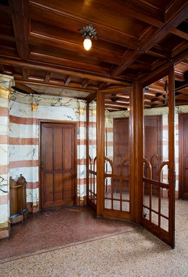 Hôtel Van Eetvelde. Hall d’entrée. © KIK-IRPA_urban.brussels