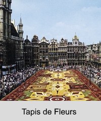 tapis de fleurs